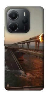 Чохол на Xiaomi Redmi Note 14 4G (Int. version) Кримський міст втомився фото 1 з 1