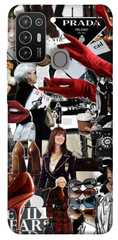 Чохол на ZTE Blade A52 Fashion collage ver.13 фото 1 з 1