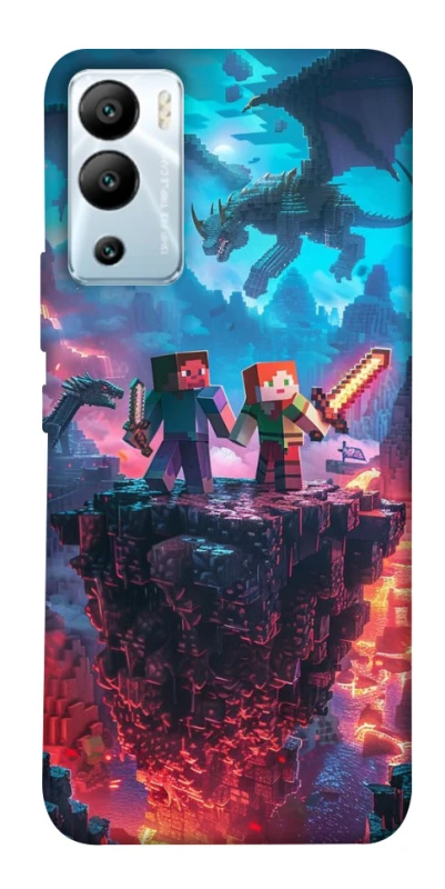 Чохол на Infinix Hot 12i Minecraft v3 фото 1 з 1