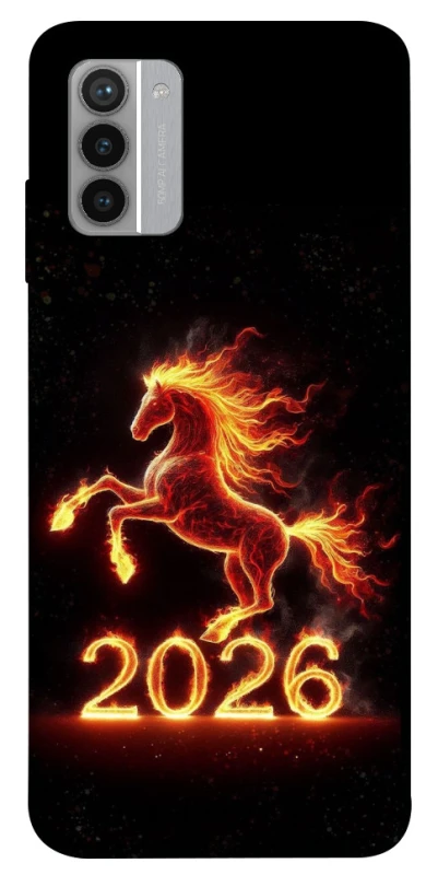 Чохол на Nokia G42 Red Fire Horse ver.1 фото 1 з 1