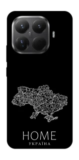 Чохол на Xiaomi 15T Pro Ukraine black map фото 1 з 1