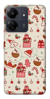 Чохол на Xiaomi Poco C65 Новорічний v14 фото 1 з 1