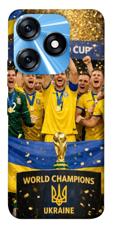 Чохол на TECNO Spark 10 UA-Football ver.5 фото 1 з 1