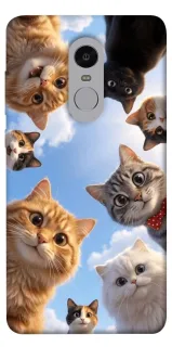 Чехол на Xiaomi Redmi Note 4X / Note 4 (Snapdragon) Cats фото 1 из 1