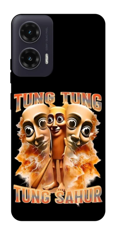 Чехол на Motorola Moto G35 Tung Tung Tung Sahur фото 1 из 1