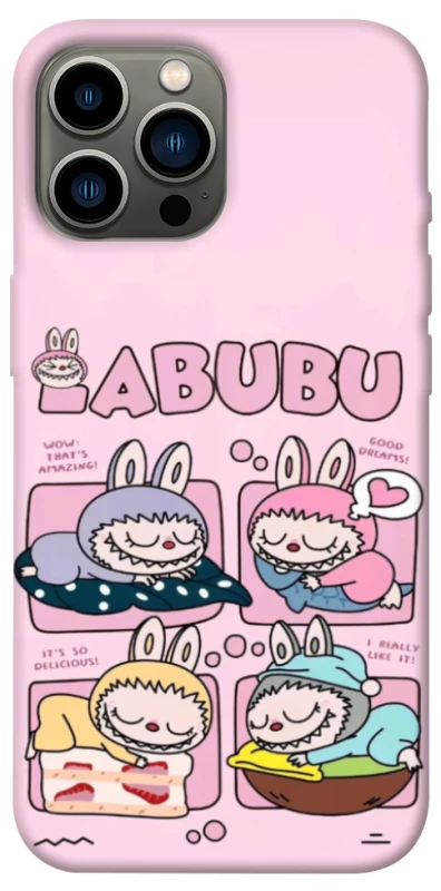 Чехол на Apple iPhone 13 Pro Max (6.7") Labubu Dreams Collage фото 1 из 1