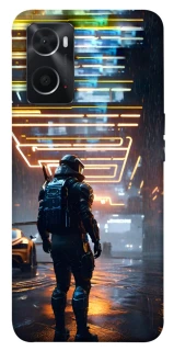 Чохол на Oppo A76 4G Cyber character фото 1 з 1