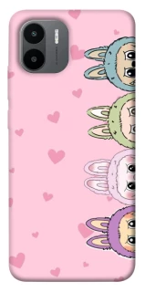 Чехол на Xiaomi Redmi A1+ / Poco C50 / A2+ All Labubu 4 фото 1 из 1