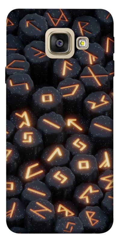 Чехол на Samsung A520 Galaxy A5 (2017) Огненые руны фото 1 из 1