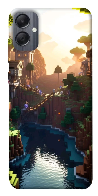 Чехол на Samsung Galaxy A05 Minecraft sunset фото 1 из 1