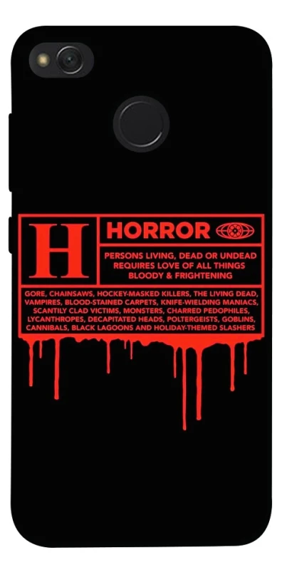 Чохол на Xiaomi Redmi 4X Horror Halloween фото 1 з 1