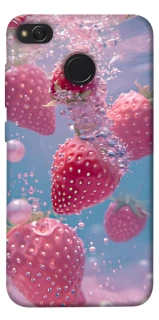 Чохол на Xiaomi Redmi 4X Полуниця в воді фото 1 з 1