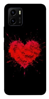 Чохол на Vivo Y15s Splash heart фото 1 з 1