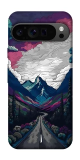 Чехол на Google Pixel 9 Pro Нарисованные горы фото 1 из 1