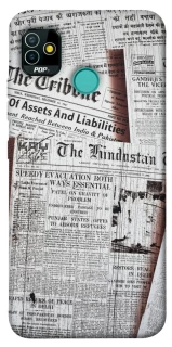 Чехол на TECNO POP 5 Газеты фото 1 из 1