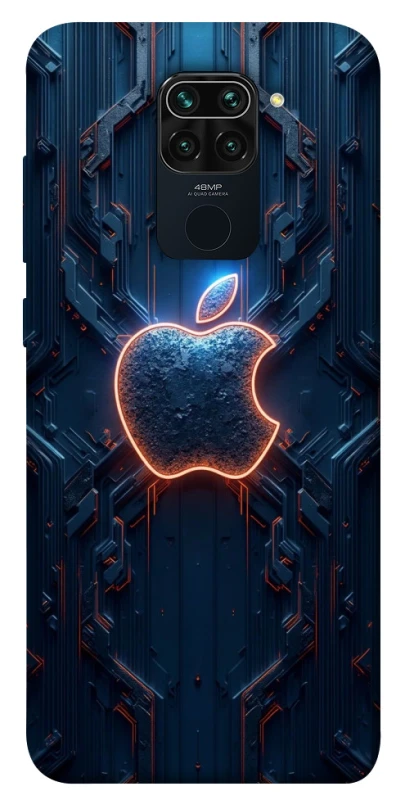 Чохол на Xiaomi Redmi Note 9 / Redmi 10X Apple logo ver.1 фото 1 з 1