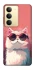 Чехол на Realme 14x Сat with glasses фото 1 из 1