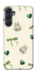 Чехол на Samsung Galaxy A25 5G Labubu Green Heart фото 1 из 1