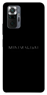 Чохол на Xiaomi Redmi Note 10 Pro Minimalism фото 1 з 1