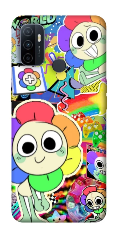 Чохол на Oppo A53 / A32 / A33 Dandy world collage фото 1 з 1