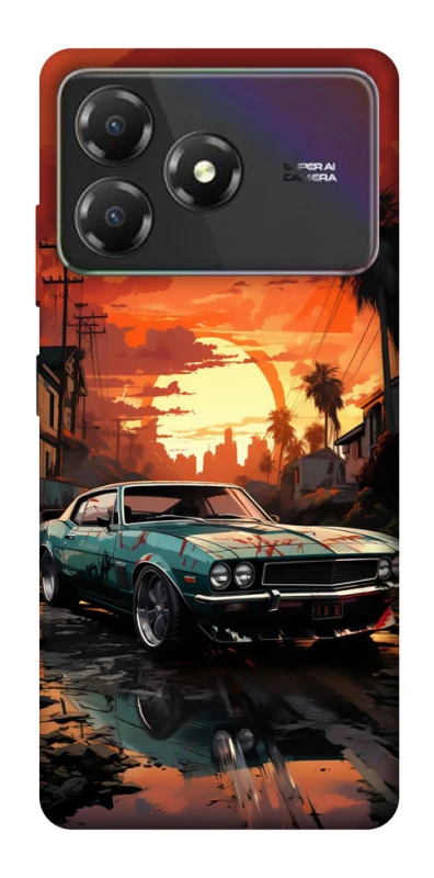 Чохол на ZTE Blade A36 Car at sunset фото 1 з 1