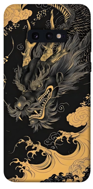 Чохол на Samsung Galaxy S10e gold dragon фото 1 з 1