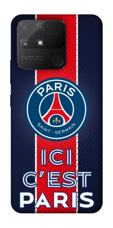 Чехол на Realme Narzo 50A FC PSG v1 фото 1 из 1