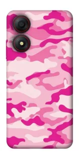 Чехол на ZTE Blade A34 4G camouflage pink фото 1 из 1