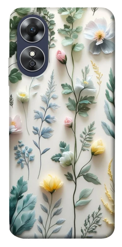Чохол на Oppo A17 Floral design ver.4 фото 1 з 1