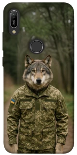 Чехол на Huawei Y6 (2019) Волк защитник фото 1 из 1
