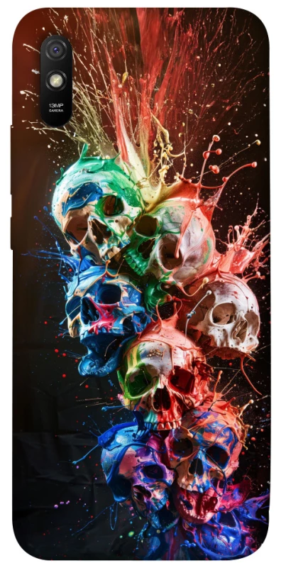 Чохол на Xiaomi Redmi 9A Skulls фото 1 з 1
