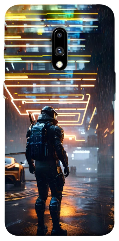 Чехол на OnePlus 7 Cyber character фото 1 из 1