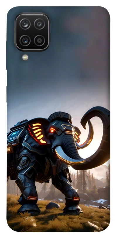 Чохол на Samsung Galaxy A12 Cyber ​​elephant фото 1 з 1