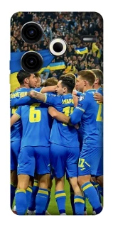 Чехол на TECNO Pova 6 Neo (LI6) Сборная Украины v3 фото 1 из 1