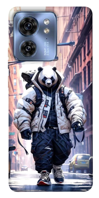 Чохол на Motorola Edge 40 Панда кур'єр фото 1 з 1