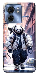 Чохол на Motorola Edge 40 Панда кур'єр фото 1 з 1