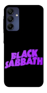 Чехол на Samsung Galaxy A15 4G/5G Black Sabbath logo ver.1 фото 1 из 1