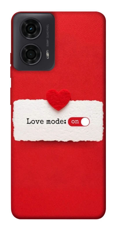 Чохол на Motorola Moto G04 Love Mode ON фото 1 з 1
