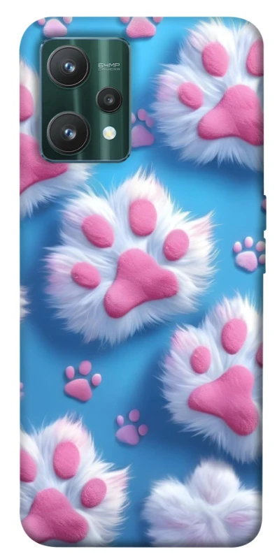 Чохол на Realme 9 Pro Cat paw фото 1 з 1
