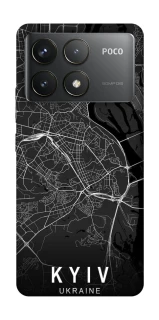 Чохол на Xiaomi Poco F6 Pro Kyiv map фото 1 з 1