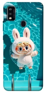 Чехол на ZTE Blade A51 Labubu in the pool ver.2 фото 1 из 1