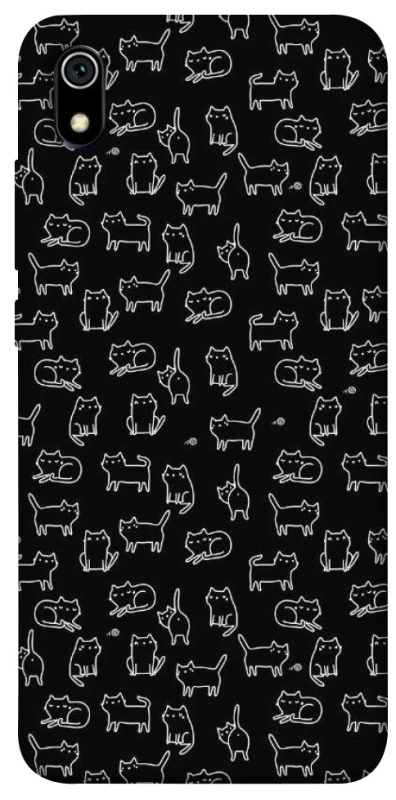Чехол на Xiaomi Redmi 7A Black Cats фото 1 из 1