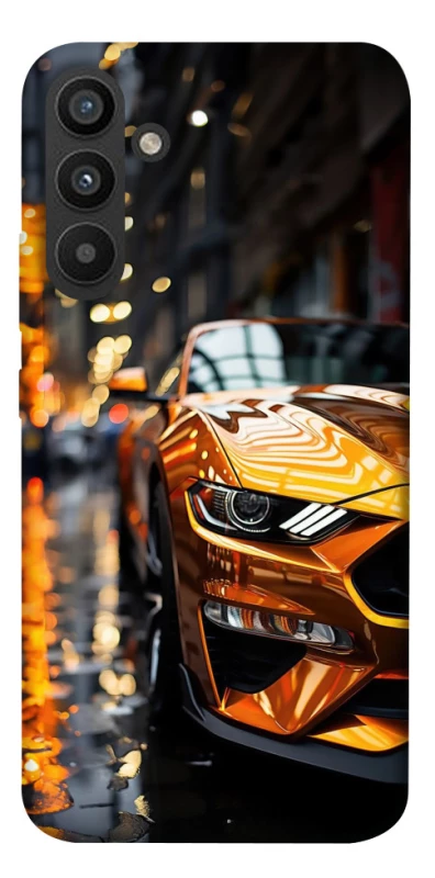 Чохол на Samsung Galaxy A34 5G Golden sports car фото 1 з 1