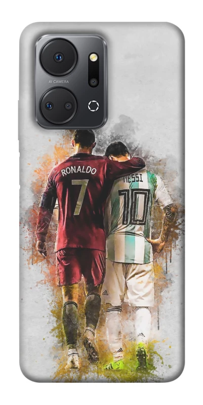 Чохол на Huawei Honor X7a Ronaldo та Messi фото 1 з 1