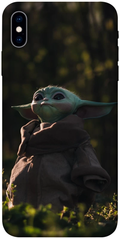 Чохол на Apple iPhone X (5.8") Бэбі Йода фото 1 з 1
