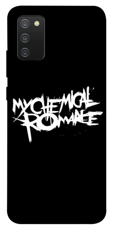 Чохол на Samsung Galaxy A02s My Chemical Romance logo фото 1 Чохол на Samsung Galaxy A02s My Chemical Romance logo фото 1 з 1