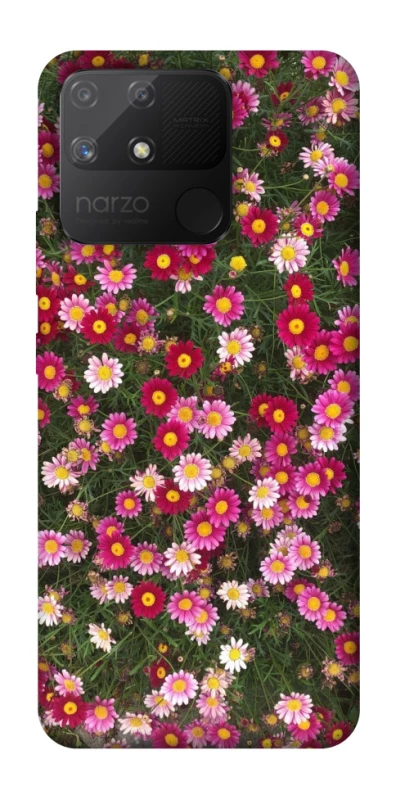 Чохол на Realme Narzo 50A Flowers v8 фото 1 з 1