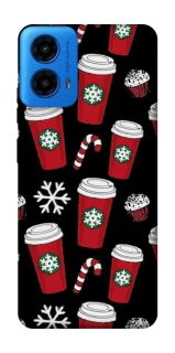 Чехол на Motorola Moto G45 Новогодний v40 фото 1 из 1