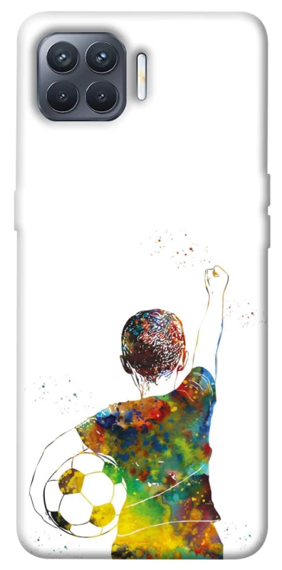 Чехол на Oppo Reno 4 Lite Football Kids фото 1 из 1