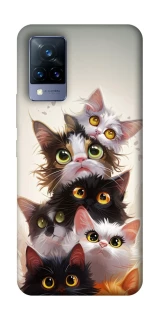 Чохол на Vivo V21 Сat eyes фото 1 з 1